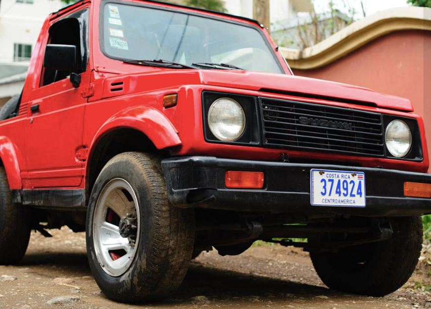 89 Suzuki Samurai, Riteve until April 2015