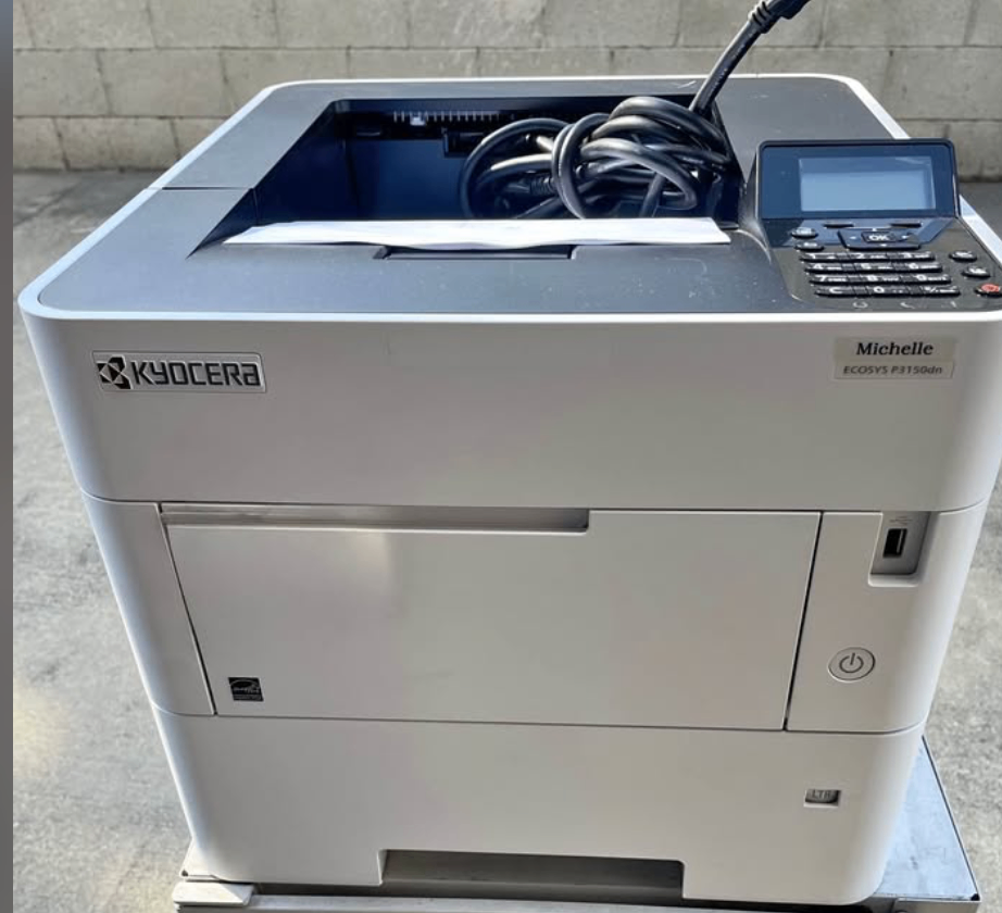 Impresora Láser Kyocera ECOSYS P3150dn – Alta velocidad - Santa Ana