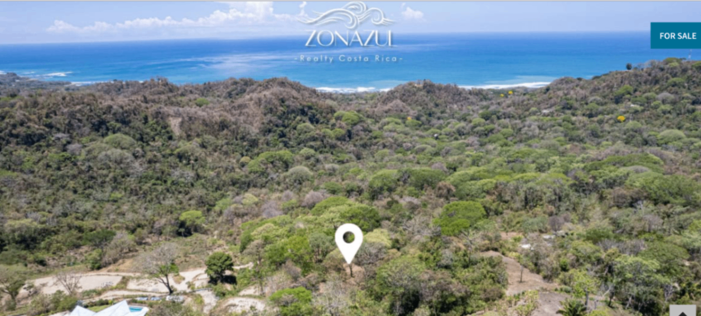Ocean View Land for Sale in Santa Teresa Costa Rica