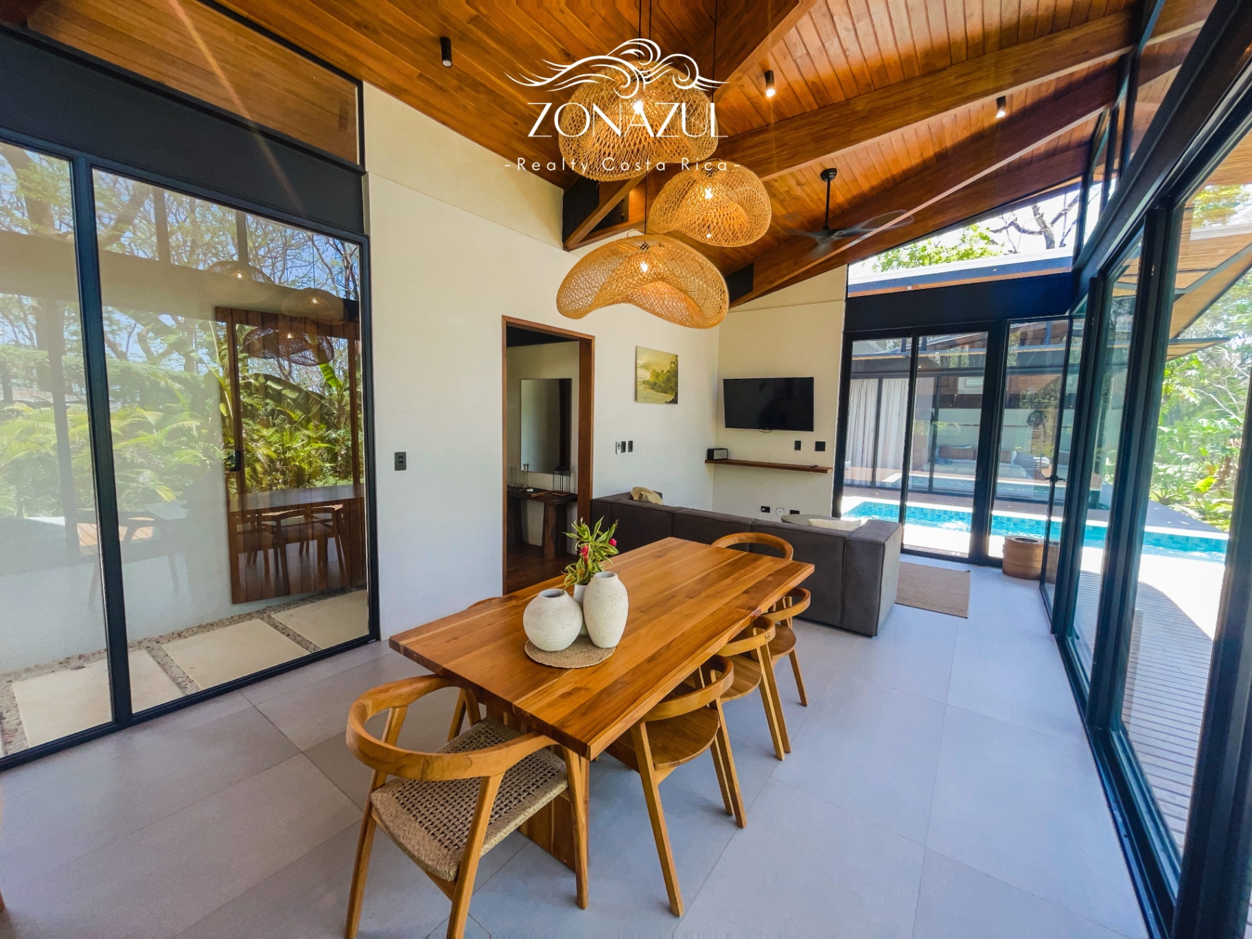 Modern Turnkey 3-Bedroom Home with Pool and Ocean View Minutes from th