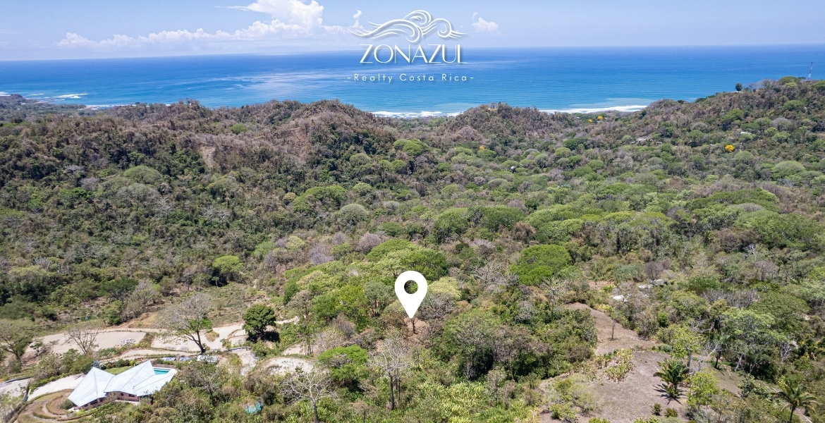 11,380 m² Ocean View Land in a Gated Community 8 Minutes from Santa Te