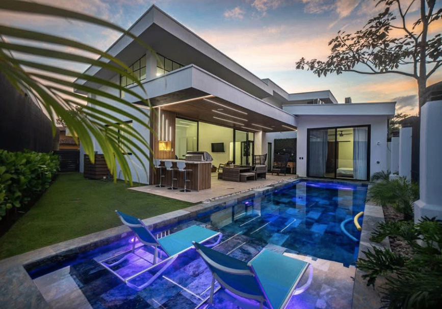 Casa de lujo con piscina privada en cerca de Jacó Costa Rica