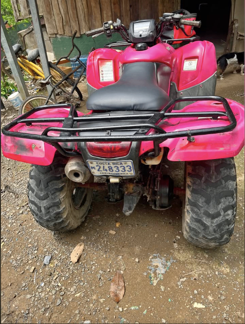 Cuadraciclo Honda 4x2 2008 – Santa Teresa Costa Rica
