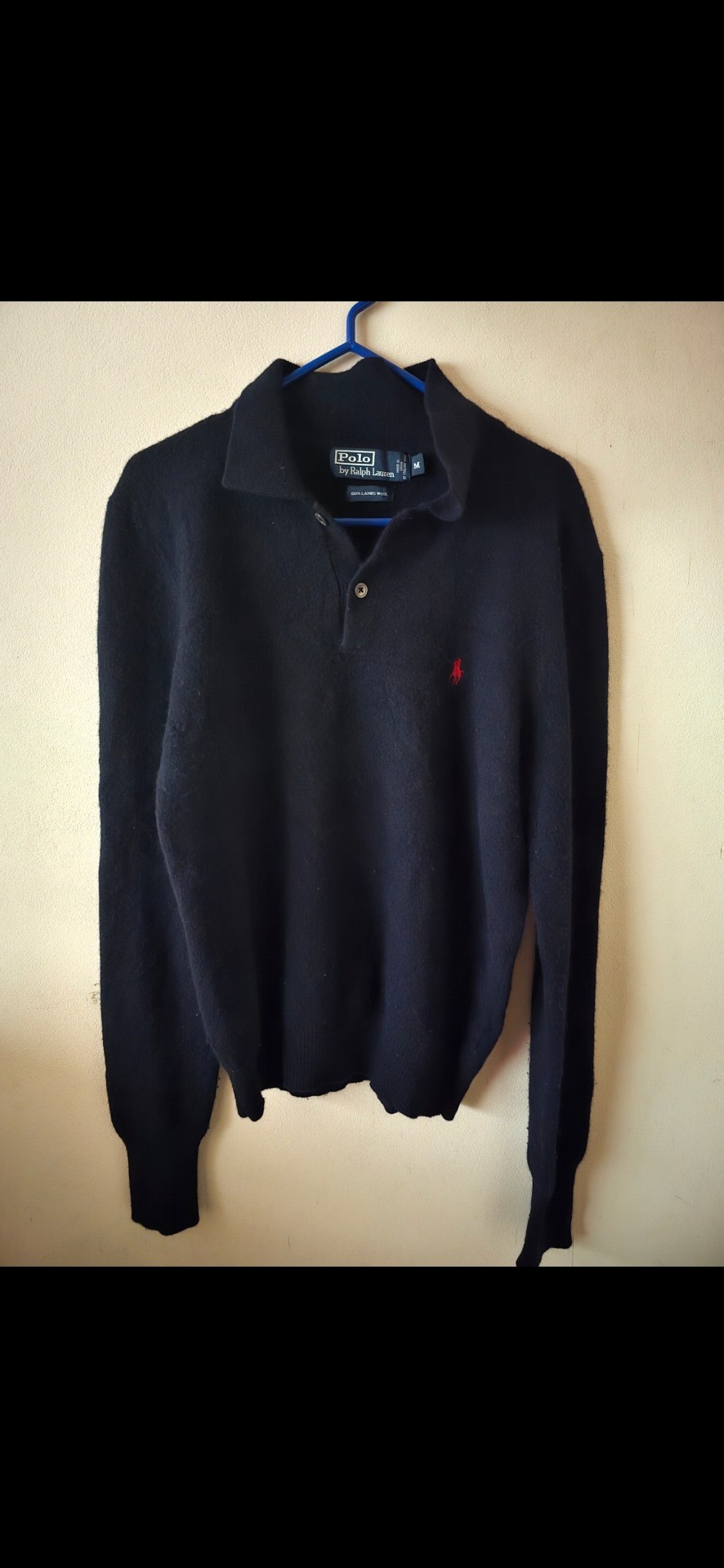 Camisa Polo Ralph Lauren lana