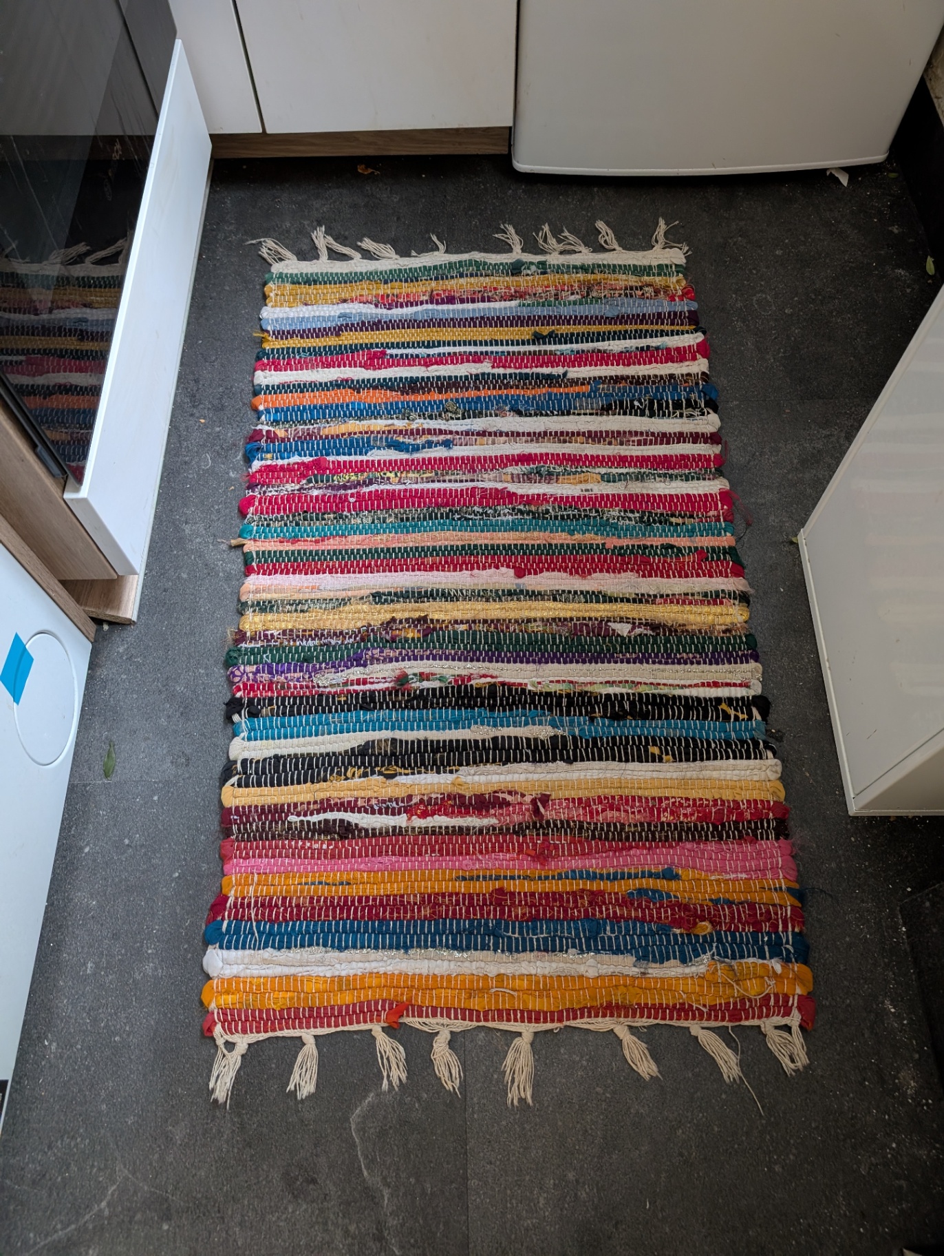 Alfombra multicolor de muy buena calidad