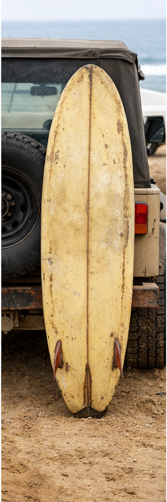 Tabla de surf vintage 