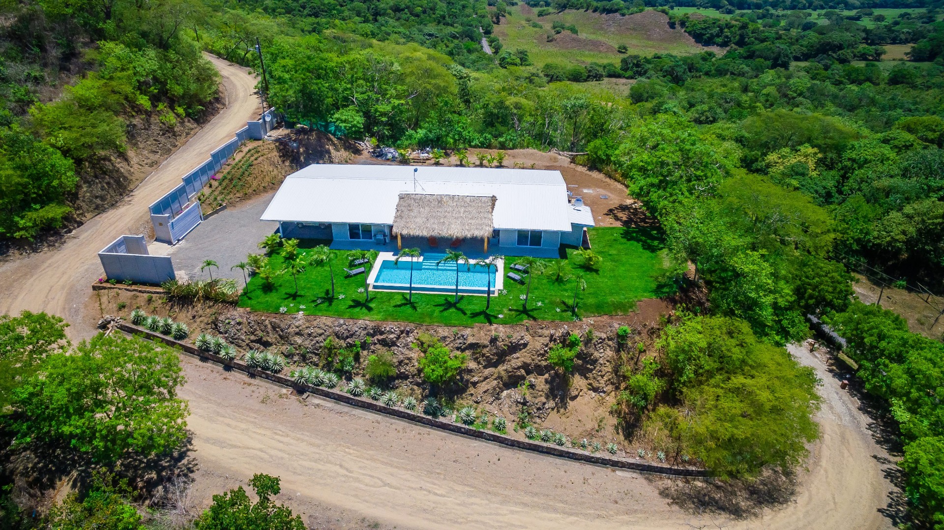 Villa con vistas panorámicas al Pacífico en Corona del Cabo 1, Playa Grande