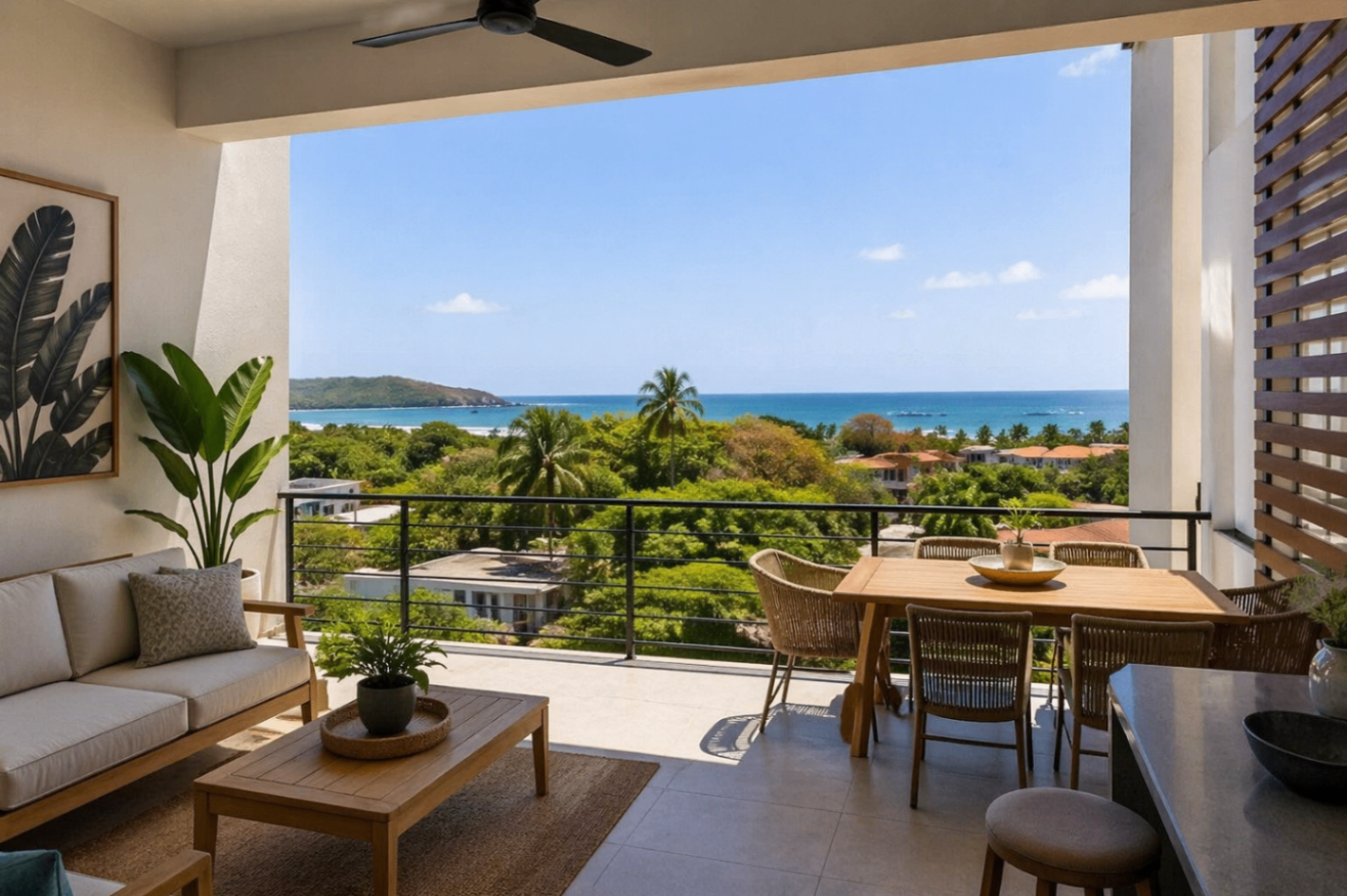 Apartamento en venta en Tamarindo Costa Rica cerca de la playa