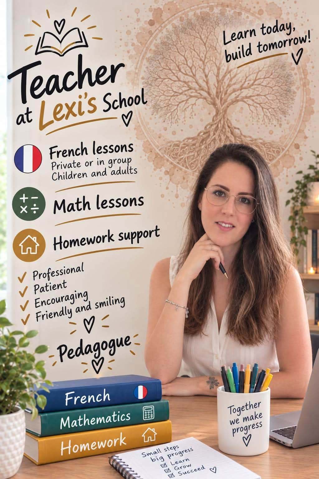Cours particuliers de mathématiques et français