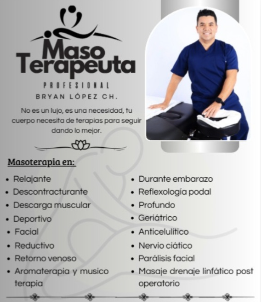 Masajes - Masoterapeuta Profesioonal