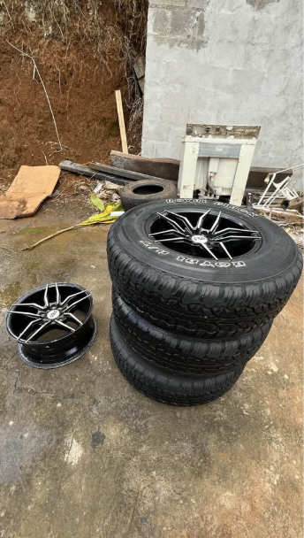 Aros 15x7 con llantas en venta – San Ramón Costa Rica