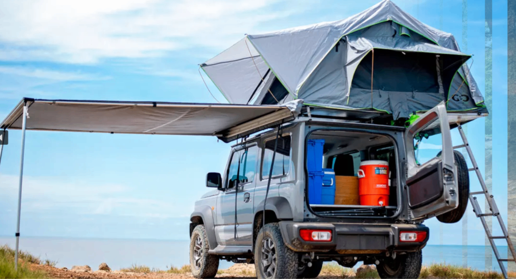 4x4 Camper Rental Costa Rica – Suzuki Jimny with Roof Tent - San José