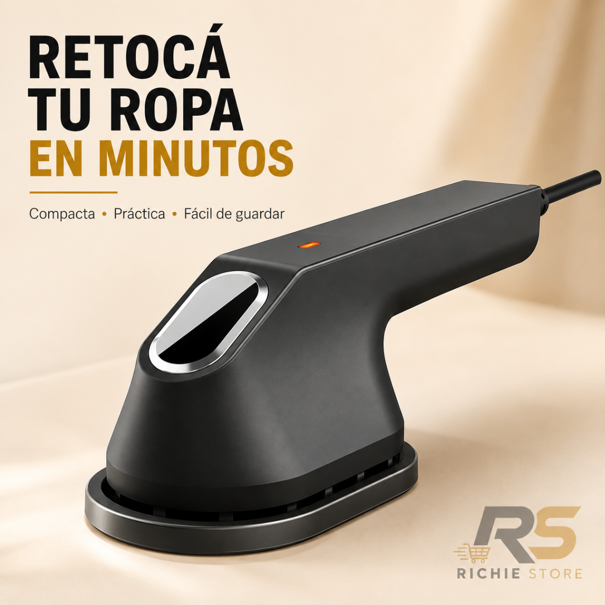 👕 Mini Plancha Portátil para Ropa | Plancha de Viaje Compacta