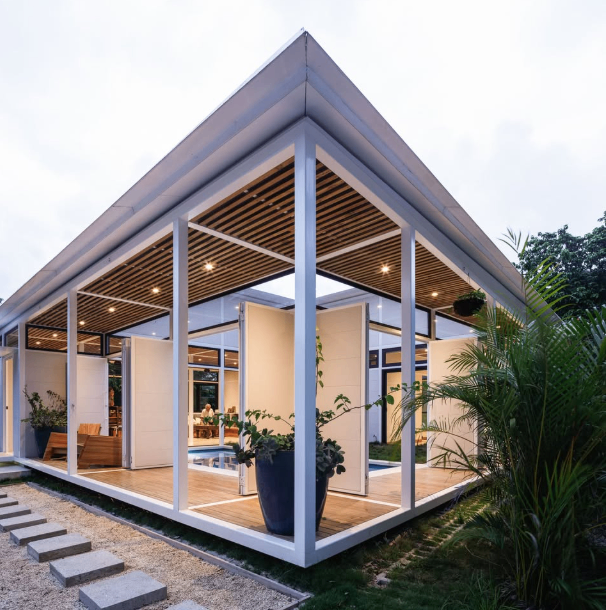 Casa moderna 3 habitaciones con piscina – Playa Hermosa