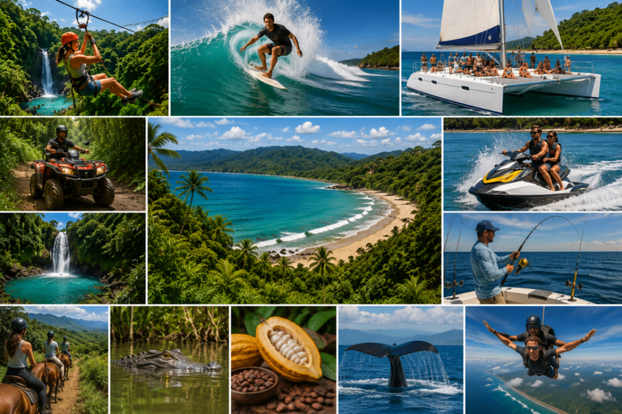 Activités Costa Rica | Excursions, Tours, Aventures et Loisirs