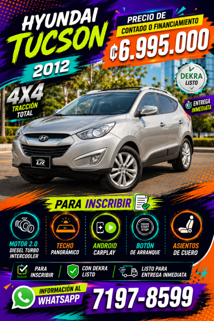 HYUNDAI TUCSON 2012 DIESEL