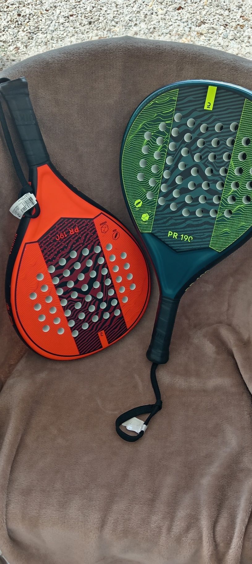 Juego de 2 Raquetas Padel